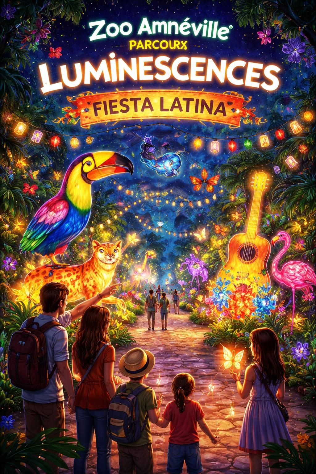 découvrez le festival luminescences au zoo d’amnéville, une expérience magique et immersive où la nature s'illumine de mille feux pour émerveiller petits et grands.