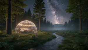 découvrez une nuit originale dans les vosges en dormant en parfaite harmonie avec la nature, pour une expérience unique alliant confort et immersion naturelle.